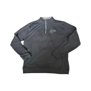 Peter Millar Gray Golf Pullover CIG Logo Size‎ XL